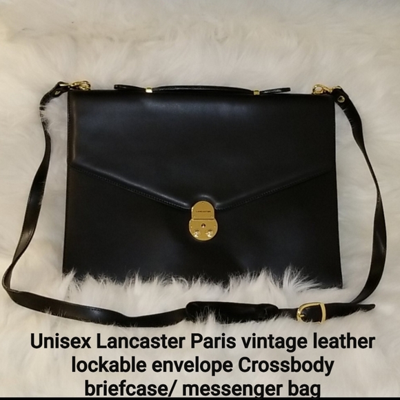 Lancaster Paris Handbags - Lancaster Paris vintage Le. briefcase / Crossbody